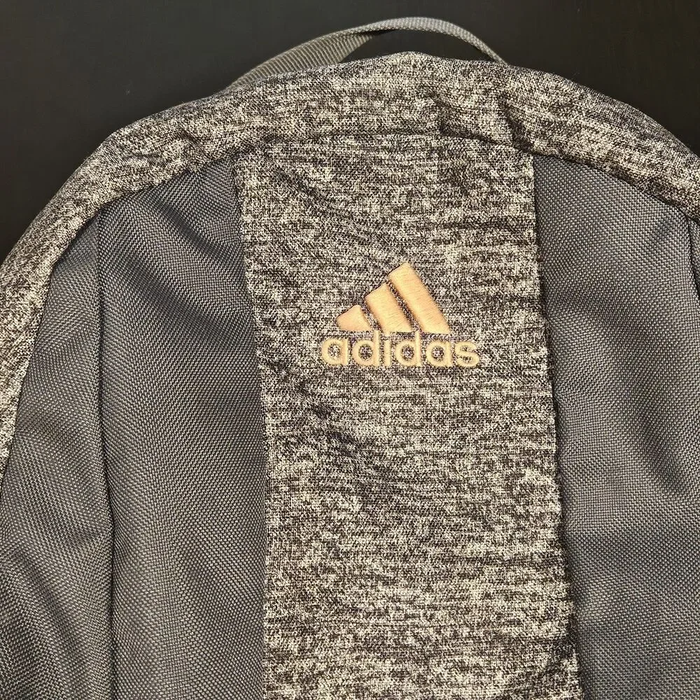 Adidas Journal Backpack Onix Jersey Orange Kids School 15X6 Roomy
